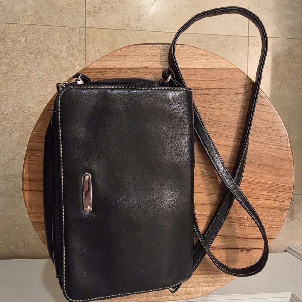 Elegant Black Leather purse